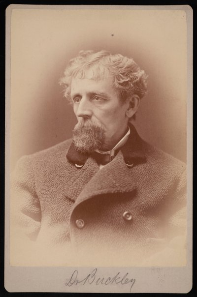 Portræt af Dr. Buckley, 1878. af Samuel Montague Fassett