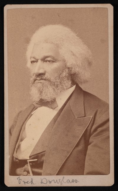 Portræt af Frederick Douglass 1817-1895, 1878. af Samuel Montague Fassett
