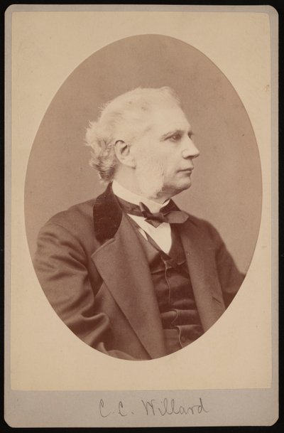 Portræt af Joseph Clapp Willard 1820-1897, 1878. af Samuel Montague Fassett