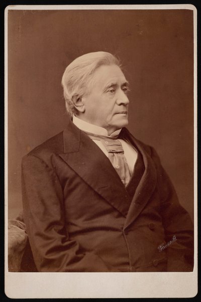 Portræt af Joseph Henry 1797-1878, december 1875. af Samuel Montague Fassett
