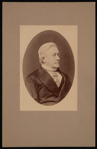 Portræt af Joseph Henry 1797-1878, december 1875. af Samuel Montague Fassett