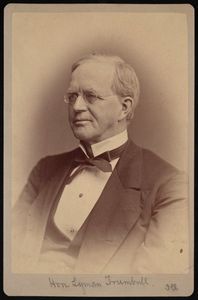 Portræt af Lyman Trumbull 1813-1896, 1877. af Samuel Montague Fassett