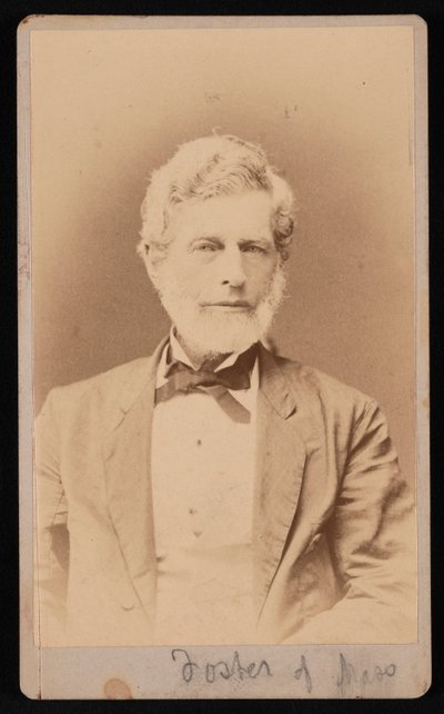 Portræt af Mr. Foster af Massachusetts, mellem 1876 og 1880. af Samuel Montague Fassett