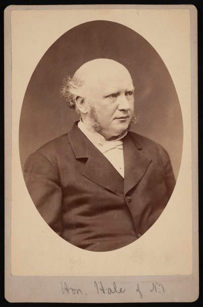 Portræt af Robert Safford Hale 1822-1881, før 1881. af Samuel Montague Fassett