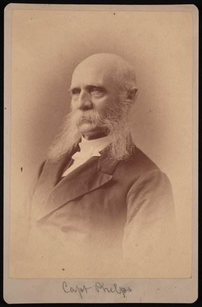 Portræt af Seth Ledyard Phelps 1824-1885, 1878. af Samuel Montague Fassett