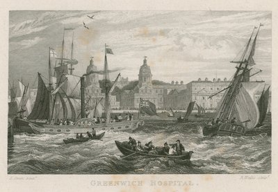 Greenwich Hospital, London af Samuel Owen