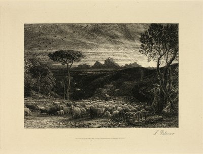 Tidlig morgen af Samuel Palmer