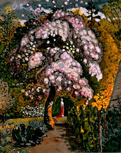 In Shoreham Garden af Samuel Palmer af Samuel Palmer