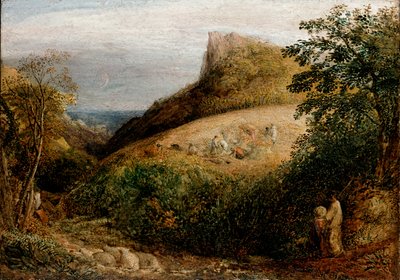 Pastoral scene, c1833-1835 af Samuel Palmer