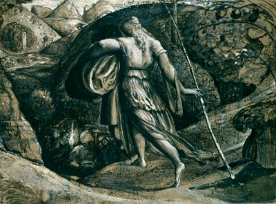 Ruth vendte tilbage fra indsamling af Samuel Palmer af Samuel Palmer