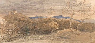 Scene i Wales af Samuel Palmer