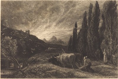 Den tidlige plovmand af Samuel Palmer
