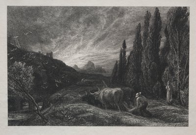 Den tidlige plovmand af Samuel Palmer