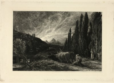 Den tidlige plovmand af Samuel Palmer