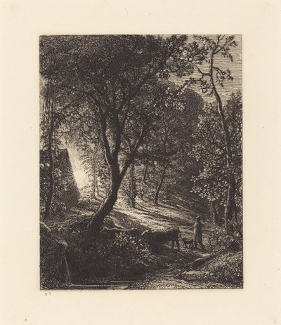 Hyrdehytten af Samuel Palmer