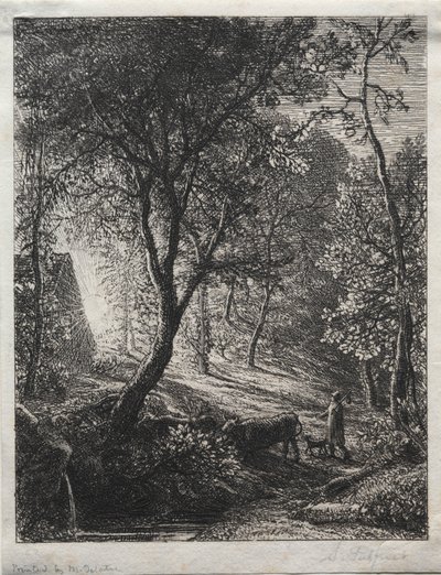 Hyrdehytten af Samuel Palmer