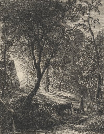 Hyrdehytten af Samuel Palmer