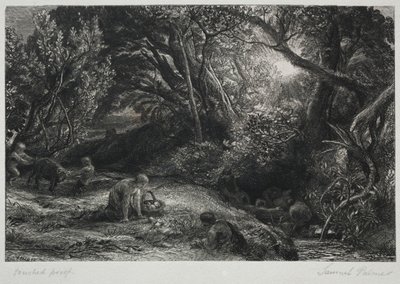 Livets morgen af Samuel Palmer