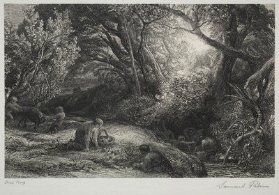 Livets morgen af Samuel Palmer