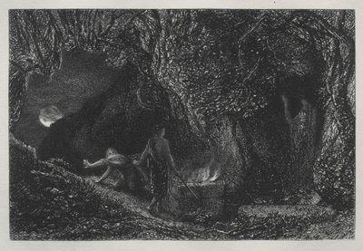 Graven, 1883. af Samuel Palmer
