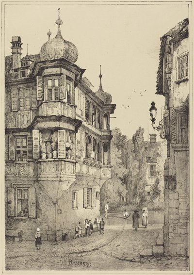 Bamberg af Samuel Prout