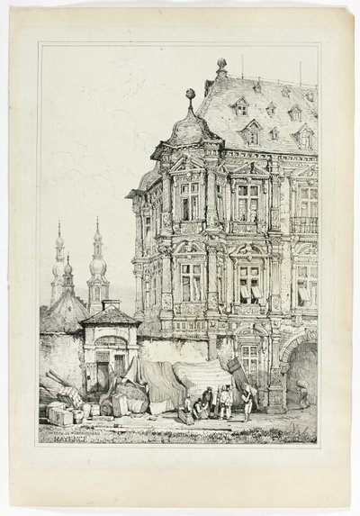 Martinsburg Slot, Mainz af Samuel Prout
