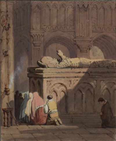 Kirkeinteriør af Samuel Prout