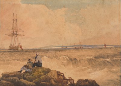Kystscene af Samuel Prout