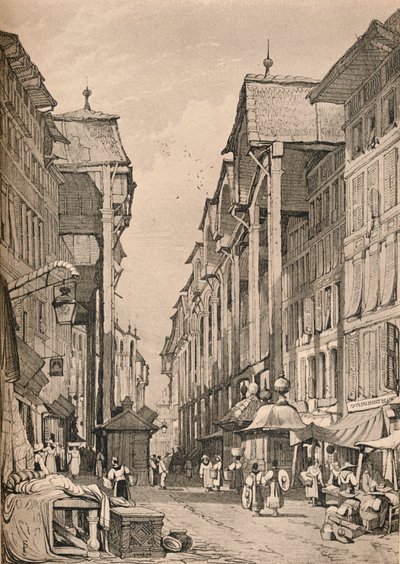 Genève, c1830 1915 af Samuel Prout