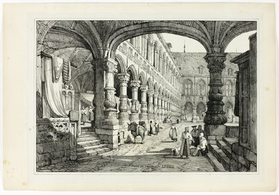 Prinsens Palads, Liège af Samuel Prout