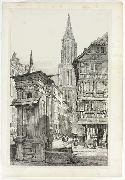 Strasbourg af Samuel Prout