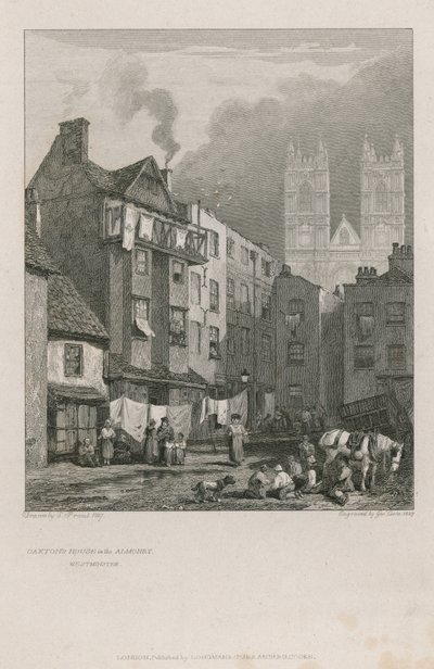 William Caxtons hjem af Samuel Prout