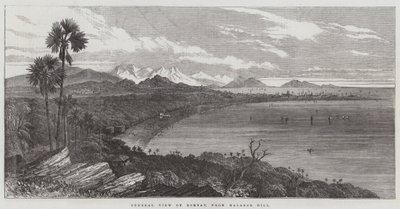 Generel udsigt over Bombay, fra Malabar Hill af Samuel Read