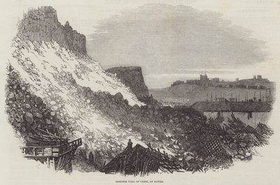 Enormt Fall of Cliff, ved Dover af Samuel Read