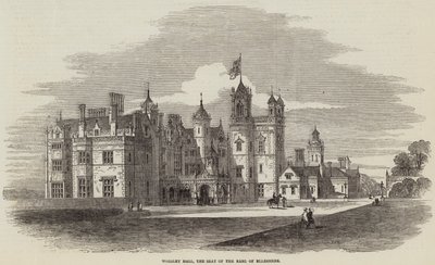 Worsley Hall, sæde for jarlen af Ellesmere af Samuel Read