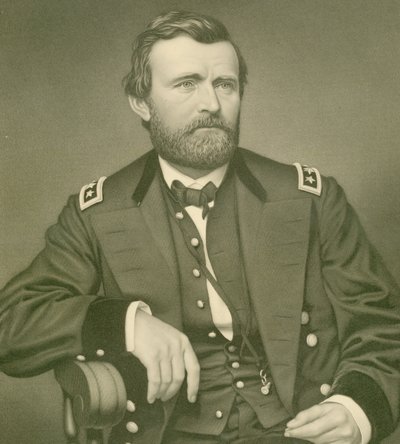 General Ulysses S. Grant (beskåret) af Samuel Sartain