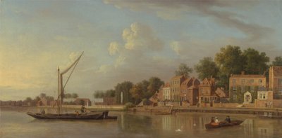 Themsen ved Twickenham af Samuel Scott