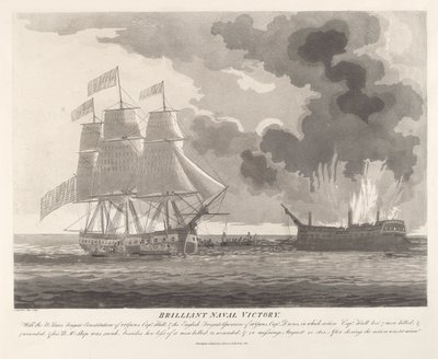Strålende søsejr af Samuel Seymour