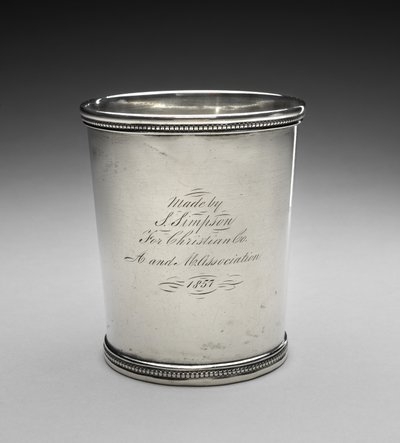 Tumler, ca. 1857 (sølv) af Samuel Simpson
