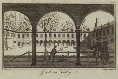 Gresham College i London af Samuel Wale