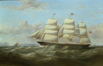 Den britiske købmand Clifford på retur fra sin jomfrurejse til Indien af Samuel Walters