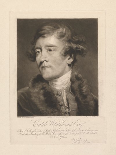 Caleb Whitefoord Esq. af Samuel William Reynolds