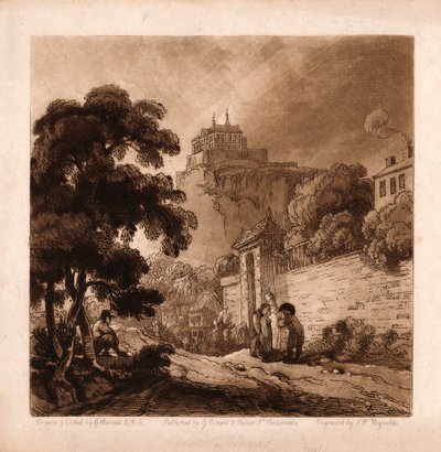 Chateau de Choquer af Samuel William Reynolds