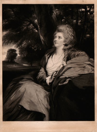 Mary grevinde Harcourt af Samuel William Reynolds