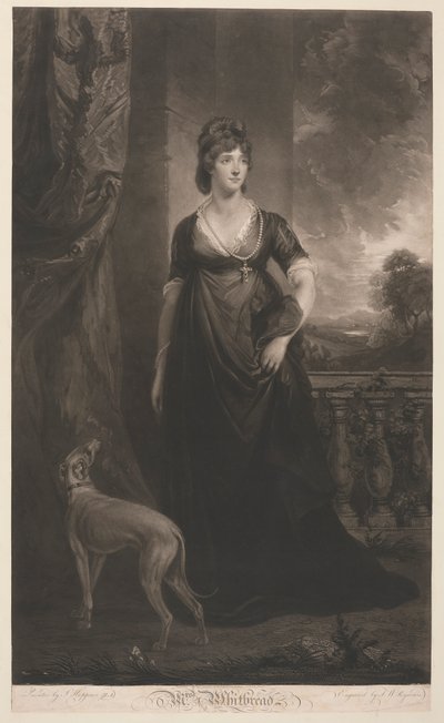 Fru Whitbread af Samuel William Reynolds