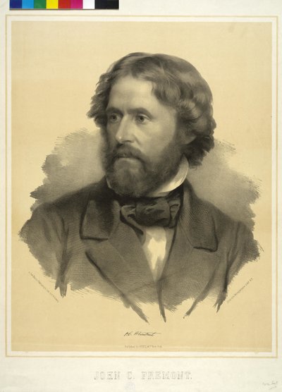 John C. Fremont af Samuel Worcester Rowse