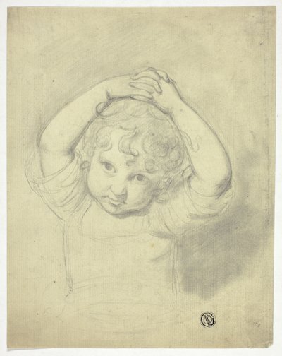Barn holder hænderne over hovedet af Samuel de Wilde