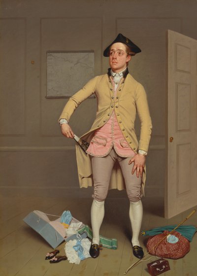 Samuel Thomas Russell i Samuel Footes "The Mayor of Garratt" af Samuel de Wilde