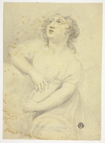 Kvinde med Lyre af Samuel de Wilde