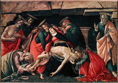 Deploration. Poppel ... af Sandro (1444/5-1510) Botticelli